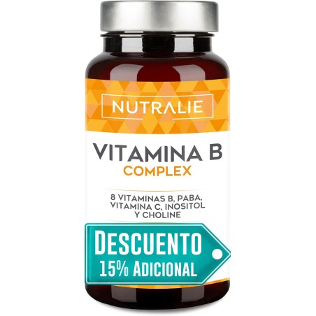 Nutralie B Complex + Vitamin C Alta Potencia 90 Cápsulas