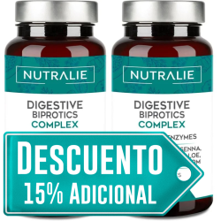 Nutralie Digestive Complex Flora Intestinal Estreñimiento 60 Cápsulas + 60 Cápsulas Duplo