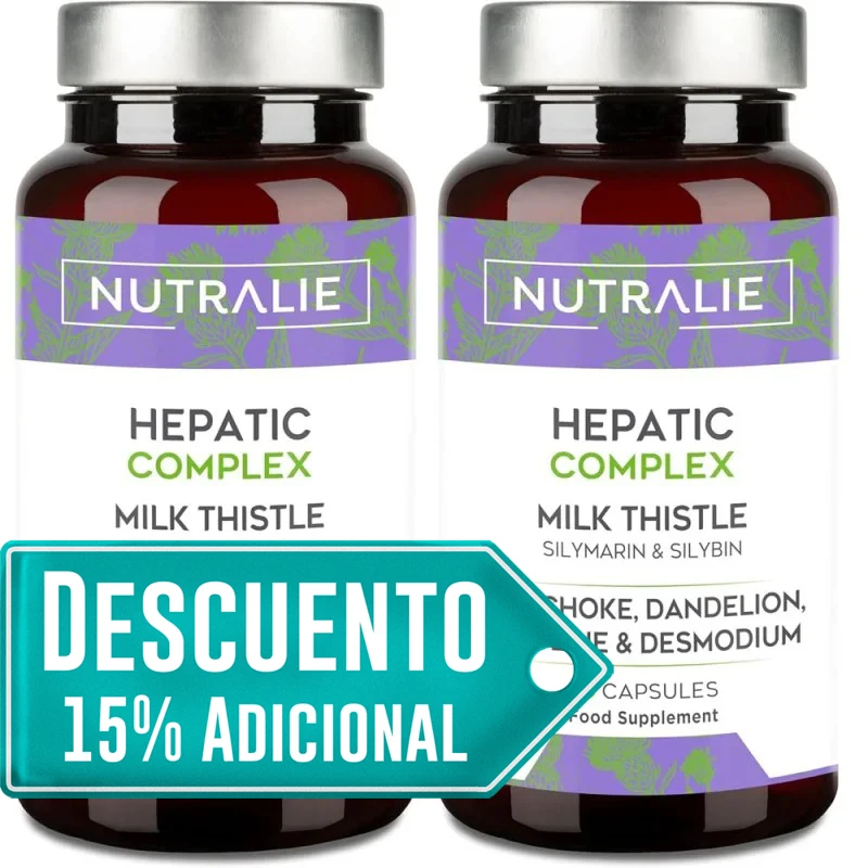 Nutralie Hepatic Complex 60 Cápsulas + 60 Cápsulas Nutralie Hepatic Complex 60 Cápsulas + 60 Cápsulas