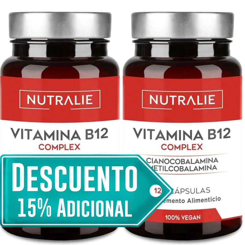 Nutralie Vitamina B12 Complex 2000 Mcg 120 Comprimidos + 120 Comprimidos Duplo Promocion Nutralie Vitamina B12 Complex 2000 Mcg 120 Comprimidos + 120 Comprimidos Duplo Promocion