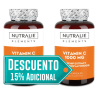 Nutralie Vitamina C 1000 mg Rosa Canina Antioxidante 180 Cápsulas + 180 Cápsulas Duplo