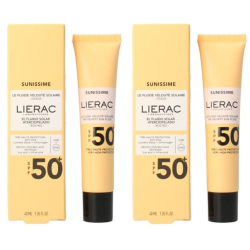 Lierac Sunissime Fluido Protector Solar Spf50 40ml + 40ml Duplo Promocion