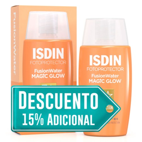 Fotoprotector Isdin Fusion Water Magic Glow SPF30 50 ml