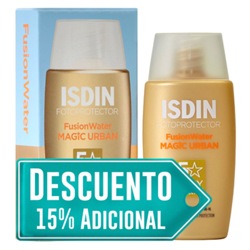Fotoprotector Isdin Fusion Water Urban SPF 30 50ml Fotoprotector Isdin Fusion Water Urban SPF 30 50ml