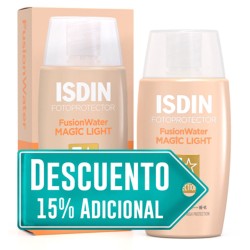 Fotoprotector Isdin Fusion Water Color Light SPF 50 50 ml