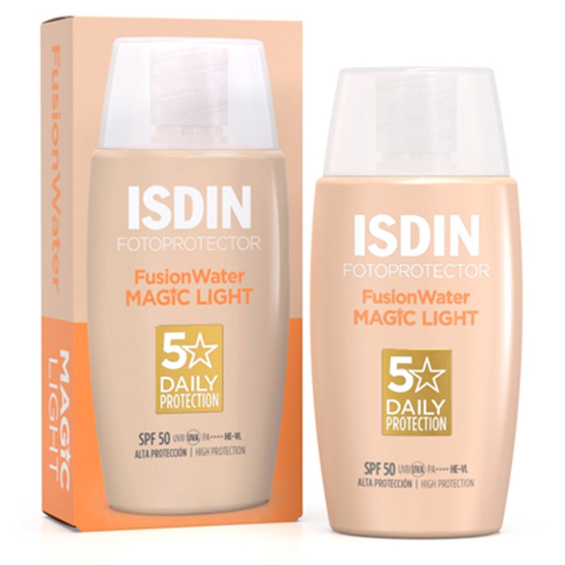 Fotoprotector Isdin Fusion Water Color Light SPF 50 50 ml Fotoprotector Isdin Fusion Water Color Light SPF 50 50 ml