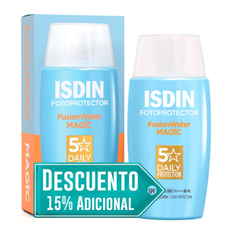 Fotoprotector Isdin Fusion Water Magic SPF50 50 ml Fotoprotector Isdin Fusion Water Magic SPF50 50 ml