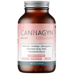 Webotanix Cannagyn Noche Menopausia 45 Cápsulas