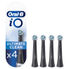 Recambios Oral B iO Ultimate Clean Negro Pack de 4 Cabezales