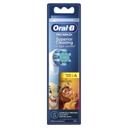 Recambios Oral B Pro Kids 3+ Rey Leon 4 Unidades