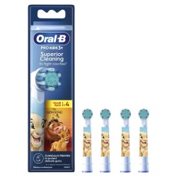 Recambios Oral B Pro Kids 3+ Rey Leon 4 Unidades