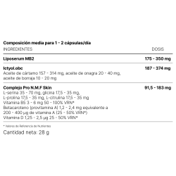 Nhco AminoSkin Nutrition Sequedad de la piel 42 Cápsulas