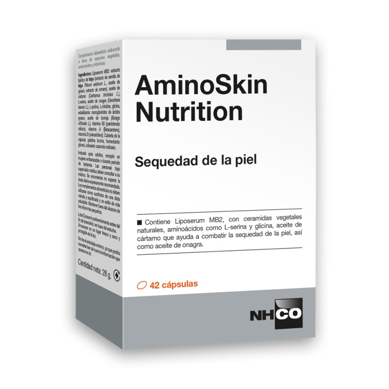 Nhco AminoSkin Nutrition Sequedad de la piel 42 Cápsulas Nhco AminoSkin Nutrition Sequedad de la piel 42 Cápsulas