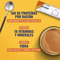 Meritene Fuerza y Vitalidad Chocolate Fibra 14 sobres