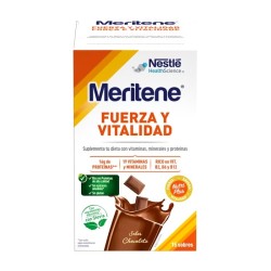 Meritene Fuerza y Vitalidad Chocolate Duplo 15+15 Sobres