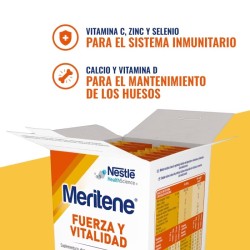 Meritene Fuerza y Vitalidad Cafe descafeinado Duplo 30 sobres