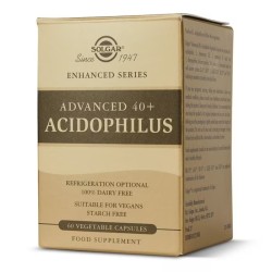 Solgar 40 Plus Acidophilus 60 Cápsulas
