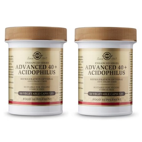 Solgar 40 Plus Acidophilus 120 Cápsulas
