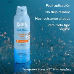 Fotoprotector Isdin Pack Pediatrics 50 Wet skin 250 ml + 250 ml Duplo Promoción