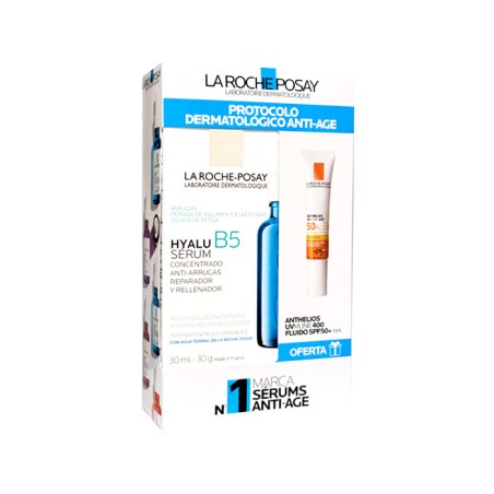 La Roche-Posay Hyalu B5 Sérum 30ml + Anthelios Uv Mune 400 Fluido Spf50+ 15ml