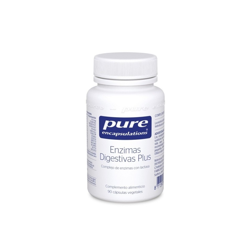 Pure Encapsulations Enzimas Digestivas Plus 90 Cápsulas Vegetales Pure Encapsulations Enzimas Digestivas Plus 90 Cápsulas Vegetales