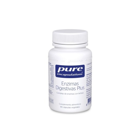 Pure Encapsulations Enzimas Digestivas Plus 90 Cápsulas Vegetales