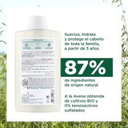Klorane Champú Avena 400 ml