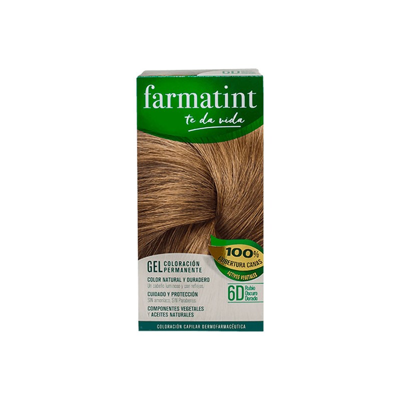 Farmatint 6D Gel Rubio Dorado 135 ml Farmatint 6D Gel Rubio Dorado 135 ml
