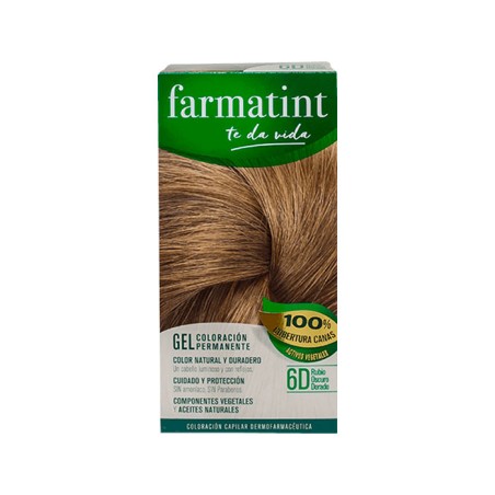 Farmatint 6D Gel Rubio Dorado 135 ml