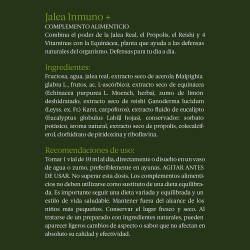 Black Bee Jalea Real Inmuno + Reishi 20 Ampollas