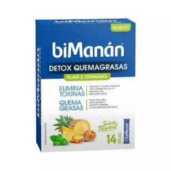 Bimanan Detox Quemagrasas Plan 2 semanas 14 Sticks