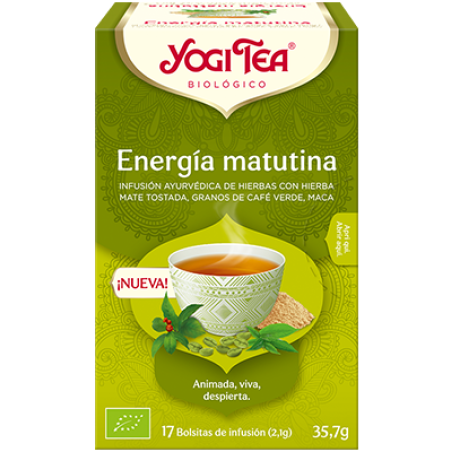 Yogi Tea Energía Matutina 17 Bolsitas