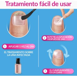 Excilor Forte Tratamiento 30dias + Esmalte Color Nude 8ml