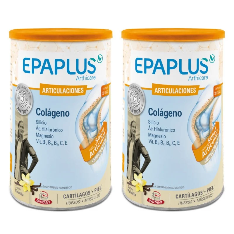 Epaplus Arthicare Colágeno + Silicio Sabor Vainilla 334 Gramos + 334 Gramos Duplo Epaplus Arthicare Colágeno + Silicio Sabor Vainilla 334 Gramos + 334 Gramos Duplo