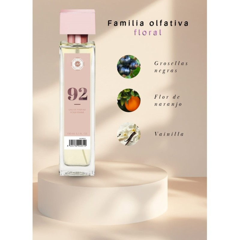 Iap Pharma 92 Perfume Mujer 150 ml Iap Pharma 92 Perfume Mujer 150 ml