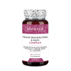 Nutralie Trans Resveratrol & Nad + Complex 60 Cápsulas