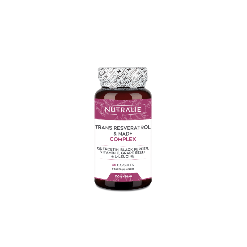 Nutralie Trans Resveratrol & Nad + Complex 60 Cápsulas Nutralie Trans Resveratrol & Nad + Complex 60 Cápsulas