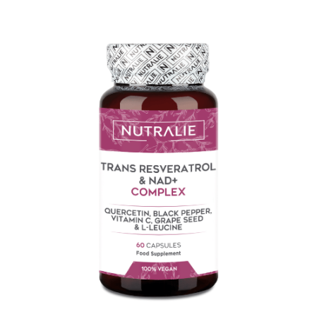 Nutralie Trans Resveratrol & Nad + Complex 60 Cápsulas