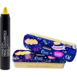 Pintalabios Camaleon Labial Magic Colourstick  Amarillo - Rosa + Lata Regalo