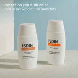Fotoultra Isdin 100 Spot Prevent Color SPF50+ Fusion Fluid 50 ml