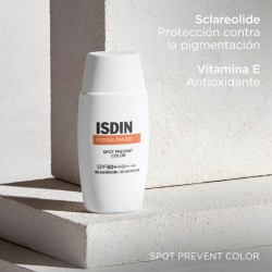 Fotoultra Isdin 100 Spot Prevent Color SPF50+ Fusion Fluid 50 ml