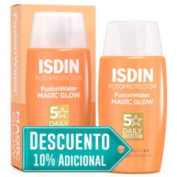Fotoprotector Isdin Fusion Water Magic Glow SPF50 50 ml