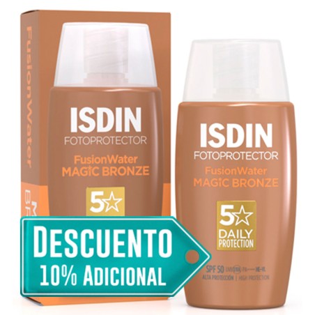 Fotoprotector Isdin Fusion Water Magic Bronze SPF50 50 ml