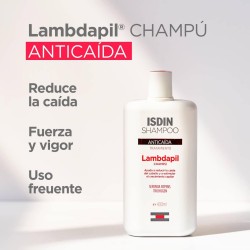 Pack Lambdapil Champu Anticaida 400 ml + 400ml Duplo