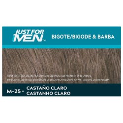 Just for Men Bigote Barba Patillas Castaño Claro M 25 gel 30 ml para que sirve