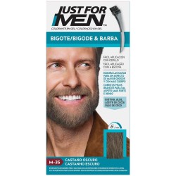 Just for Men Bigote Barba Patillas Castaño Oscuro  M 35 beneficios