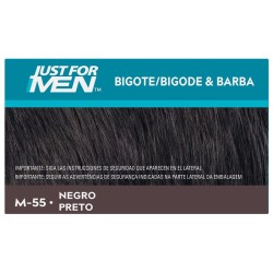 Just for Men Bigote Barba Patillas Negro M 55