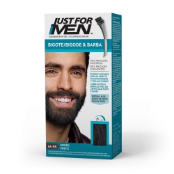 Just for Men Bigote Barba Patillas Negro M 55