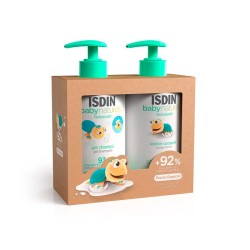 Isdin Baby Naturals Gel Champú 400ml + Loción 400ml