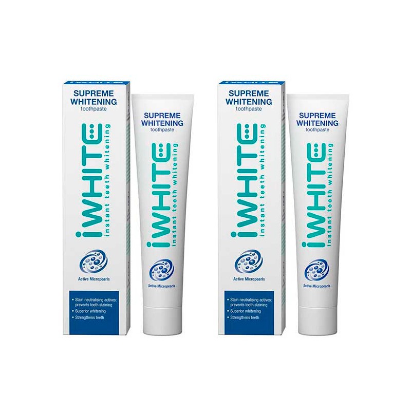 Iwhite Blanqueador Supremo 75ml + 75ml Duplo Pack